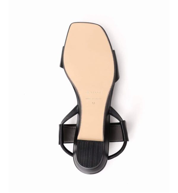  「《追加2》2cmゴムストラップサンダル」|サンダル|