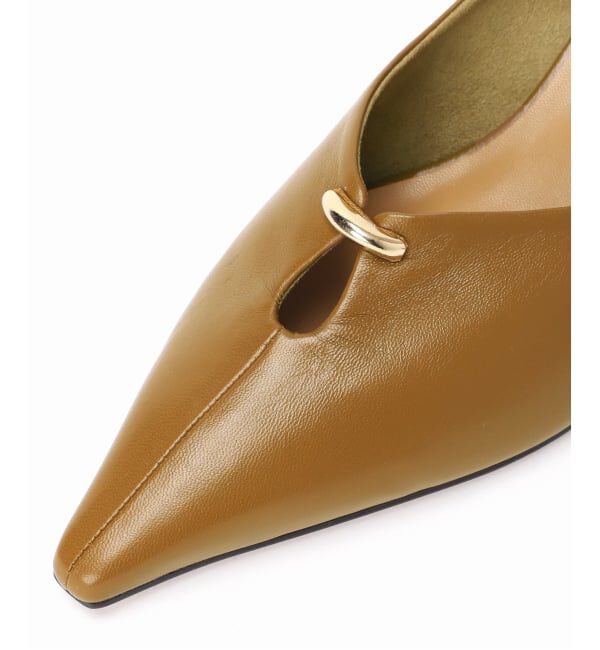 GRISE「GRISE5cmレザーカットアウトパンプス」|パンプス|