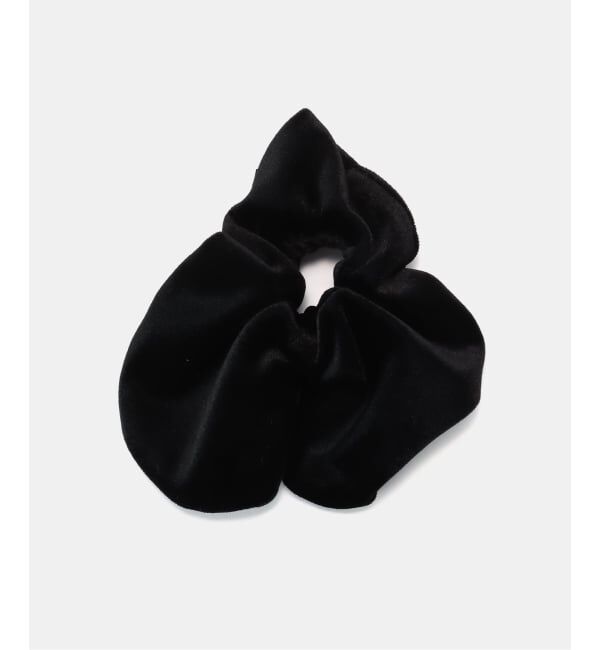 GRISE「heyep/ ヘイップ Velour Heart Scrunchie M」|その他|ブラック