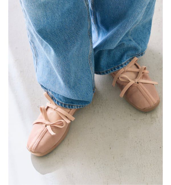  「《追加予約》Lダブルリボンバレリーナ」|スニーカー|