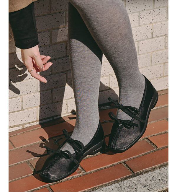  「《追加予約》Lダブルリボンバレリーナ」|スニーカー|