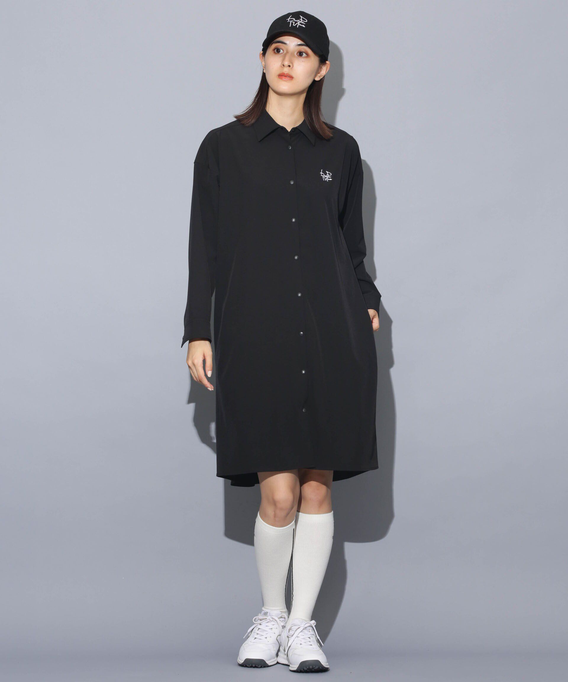 nano･universe「beats per minute/シャツワンピ」|ワンピース|