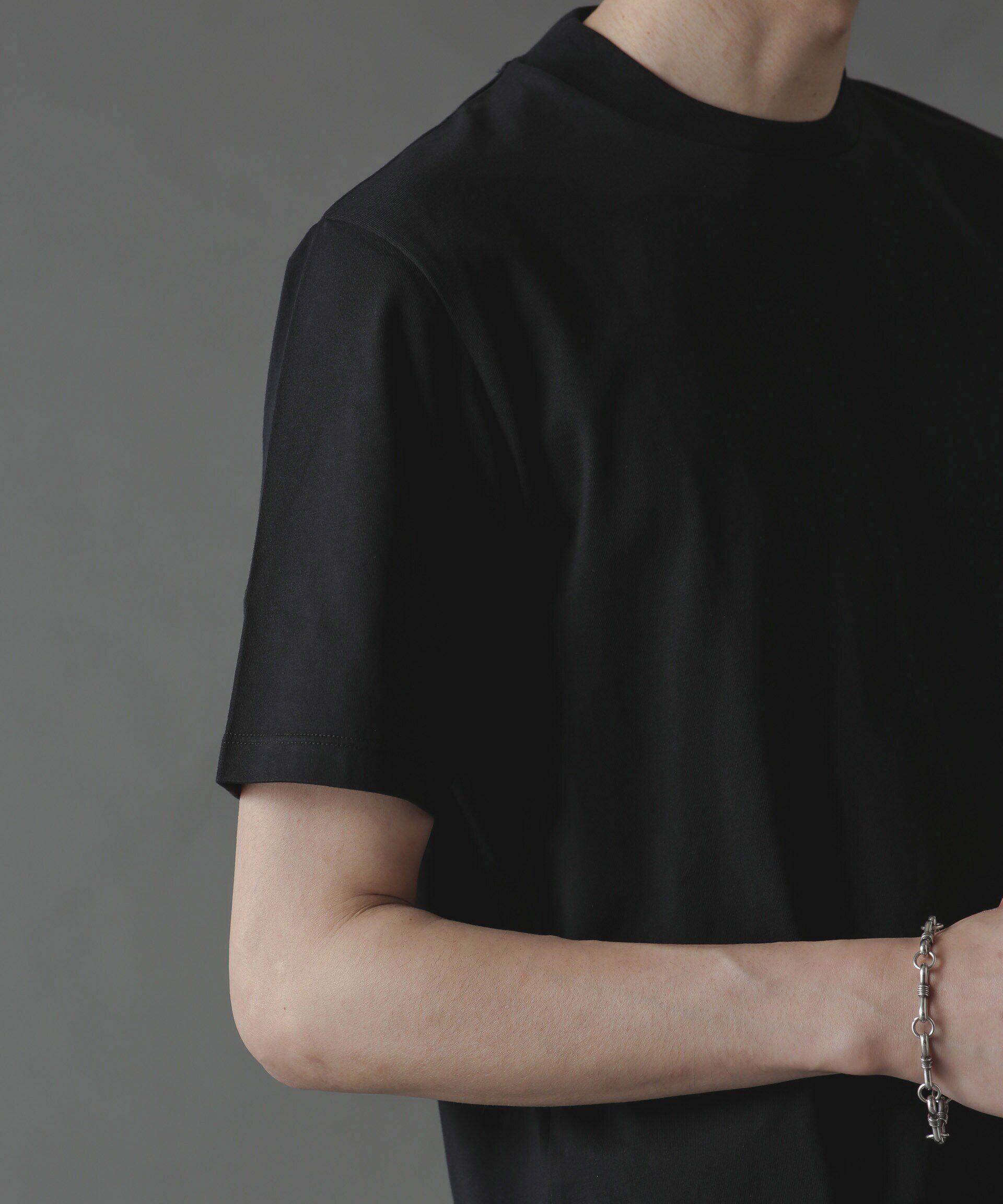 nano･universe「ジャケT(R) クルーネック 半袖」|Tシャツ・カットソー|