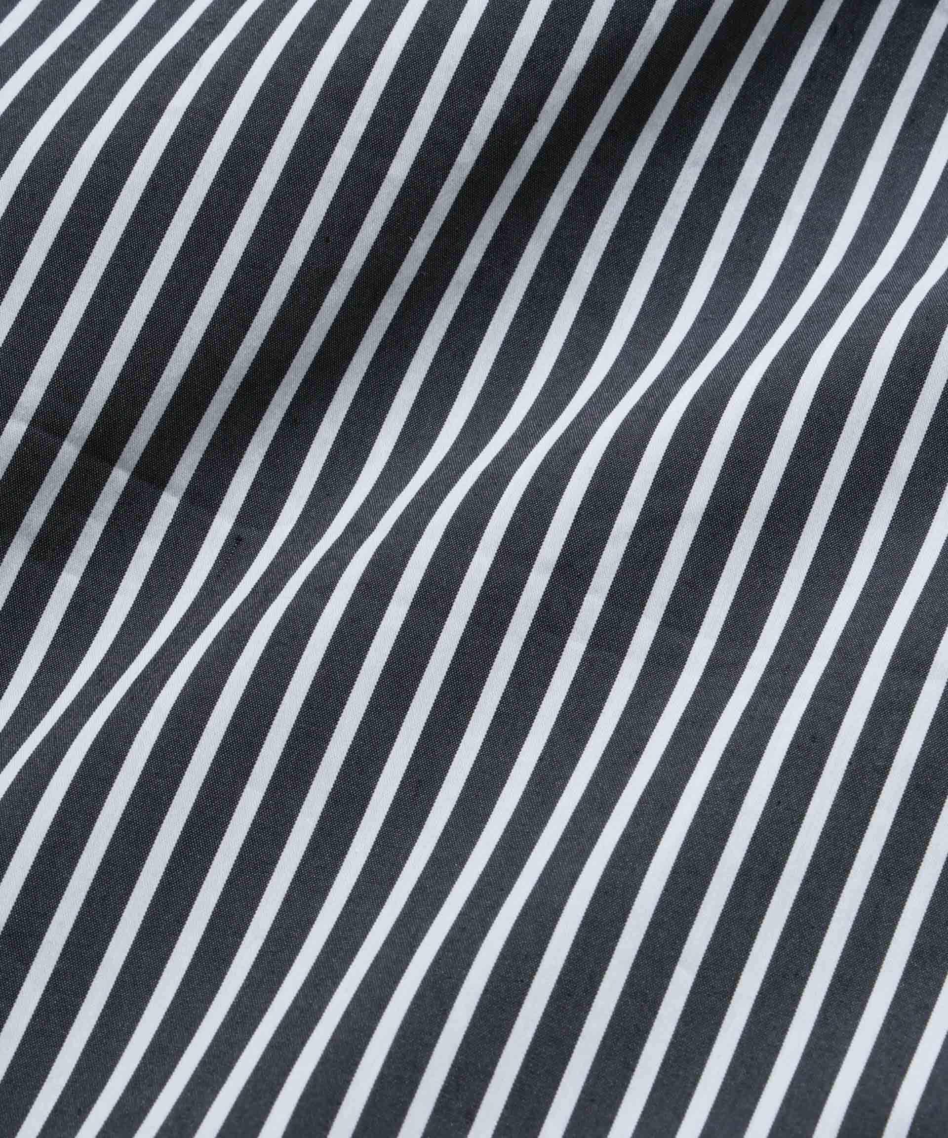 nano･universe「｢NJ/CLUB｣HOMESTOCK ストライプシャツ」|シャツ・ブラウス|