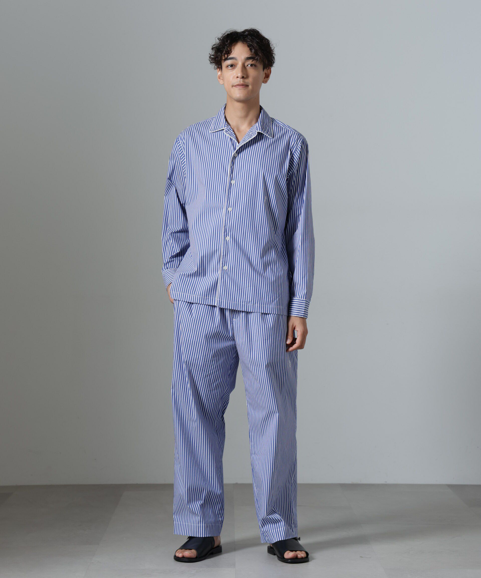 nano･universe「｢NJ/CLUB｣HOMESTOCK ストライプシャツ」|シャツ・ブラウス|