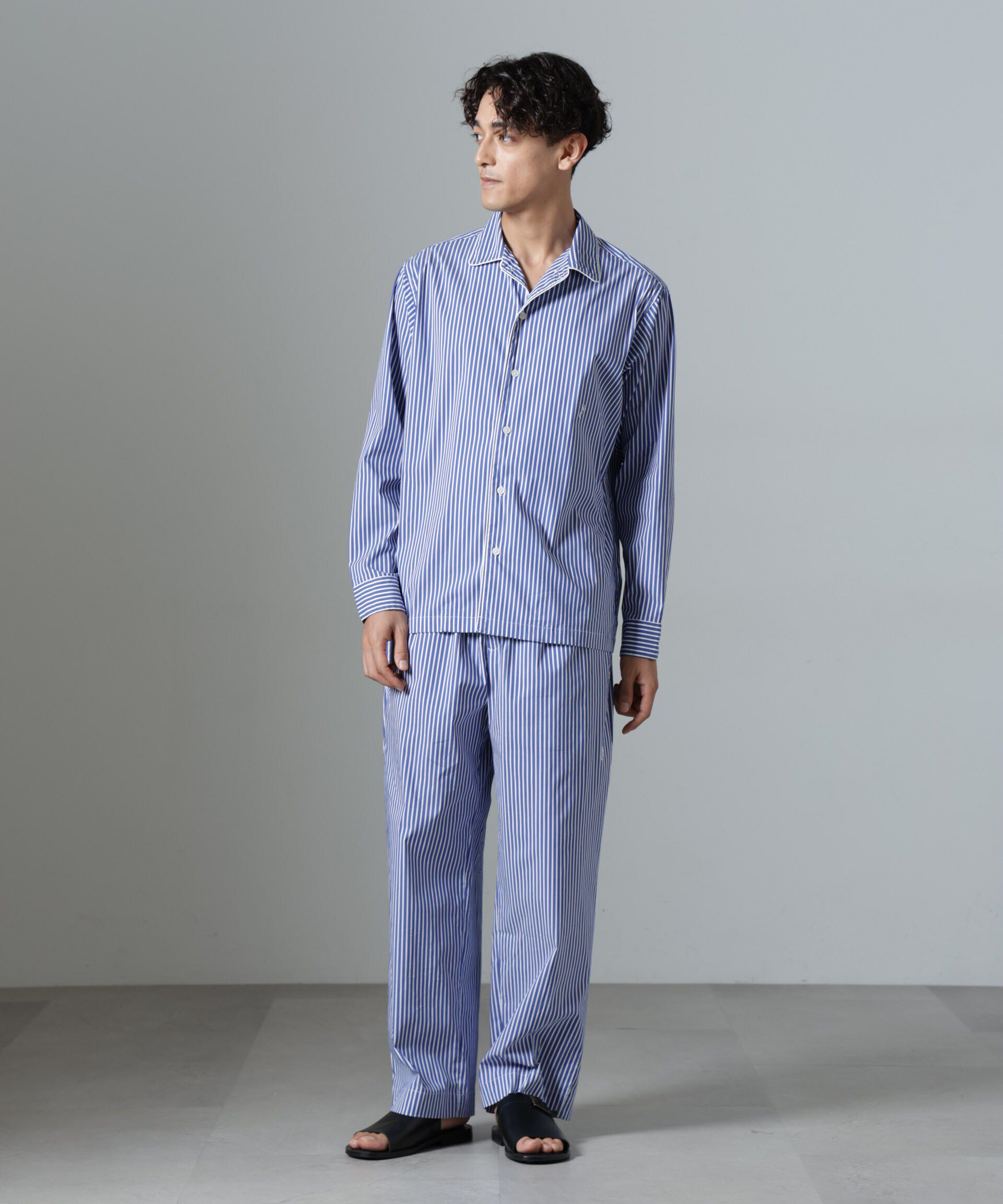 nano･universe「｢NJ/CLUB｣HOMESTOCK ストライプシャツ」|シャツ・ブラウス|