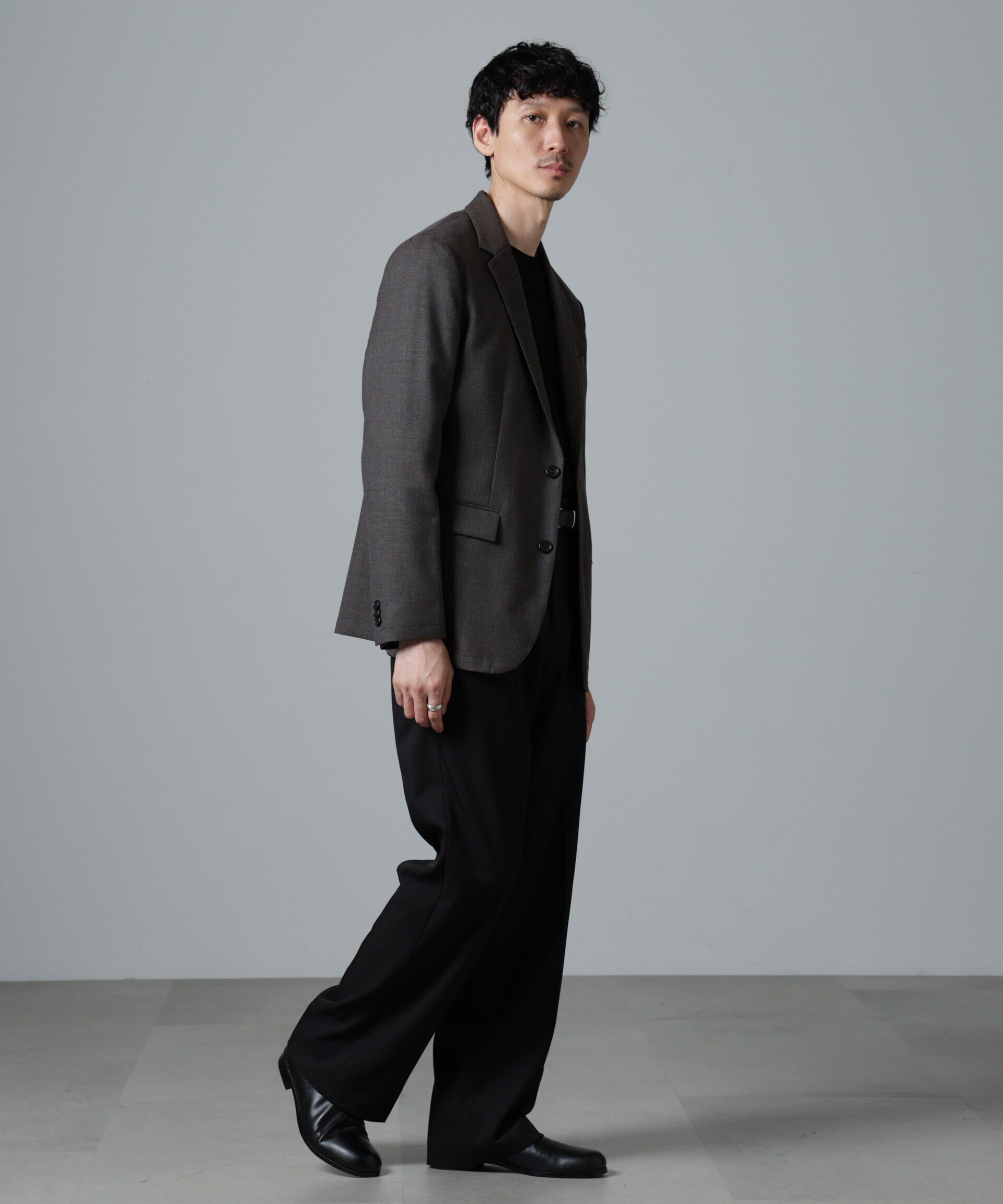 nano･universe「｢N JACKET PREMIUM｣RENU(R)ｳｰﾙ混洗えるｻｷｿﾆｰｼﾞｬｹｯﾄ(ｾｯﾄｱｯ 」|スーツ|