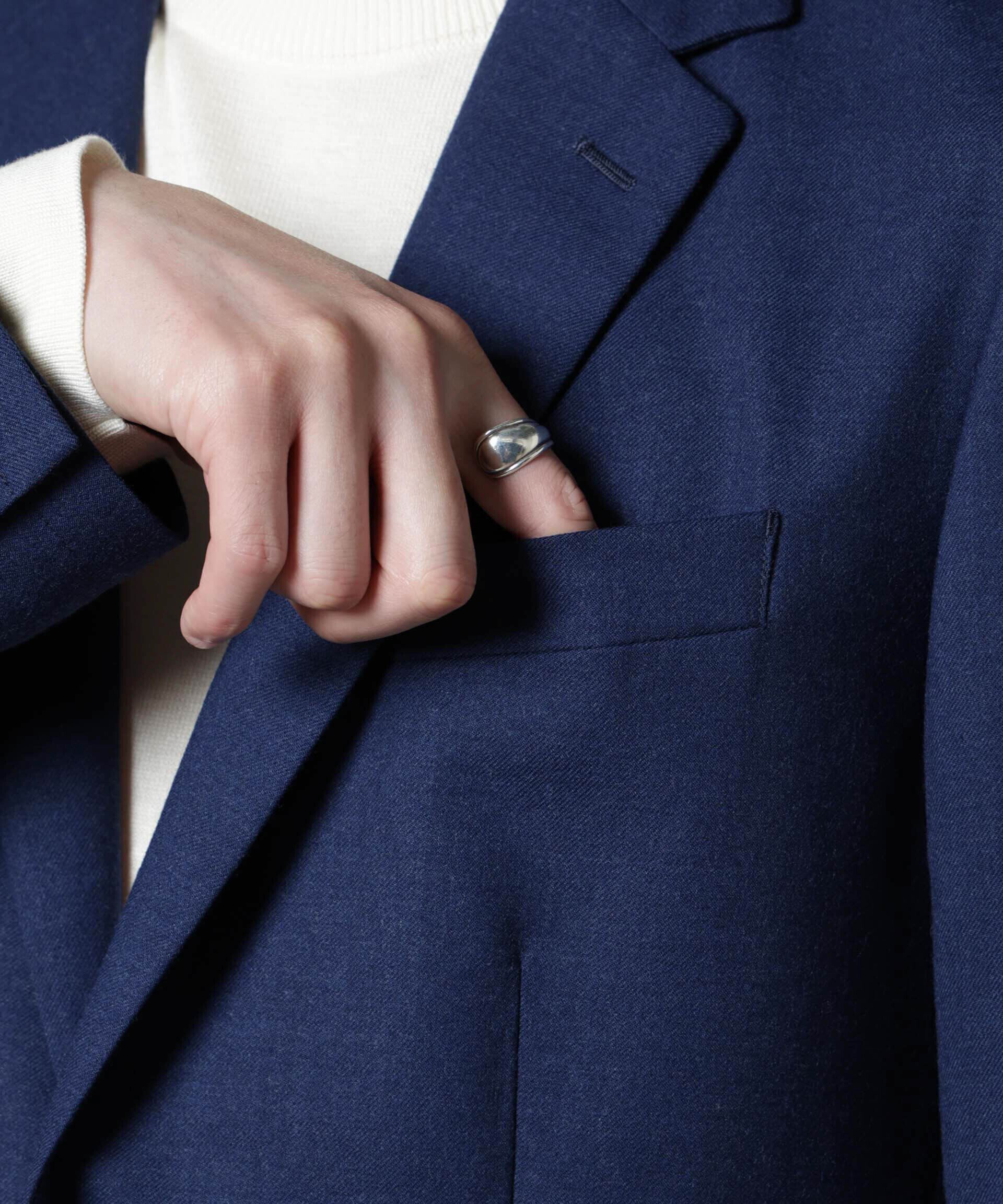 nano･universe「｢N JACKET PREMIUM｣RENU(R)ｳｰﾙ混洗えるｻｷｿﾆｰｼﾞｬｹｯﾄ(ｾｯﾄｱｯ 」|スーツ|