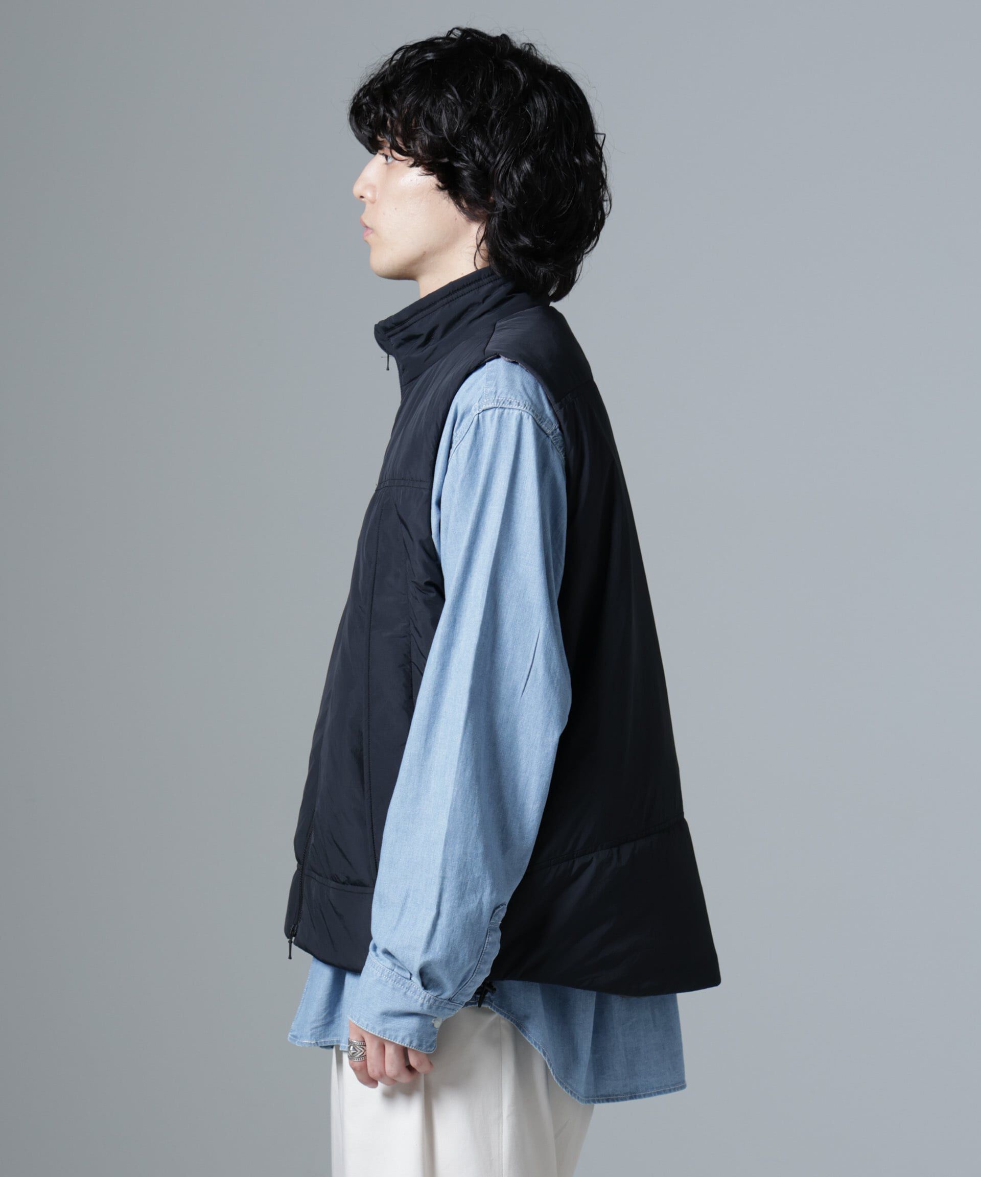 nano･universe「ライトパデッドベスト」|ダウンベスト・ベスト|