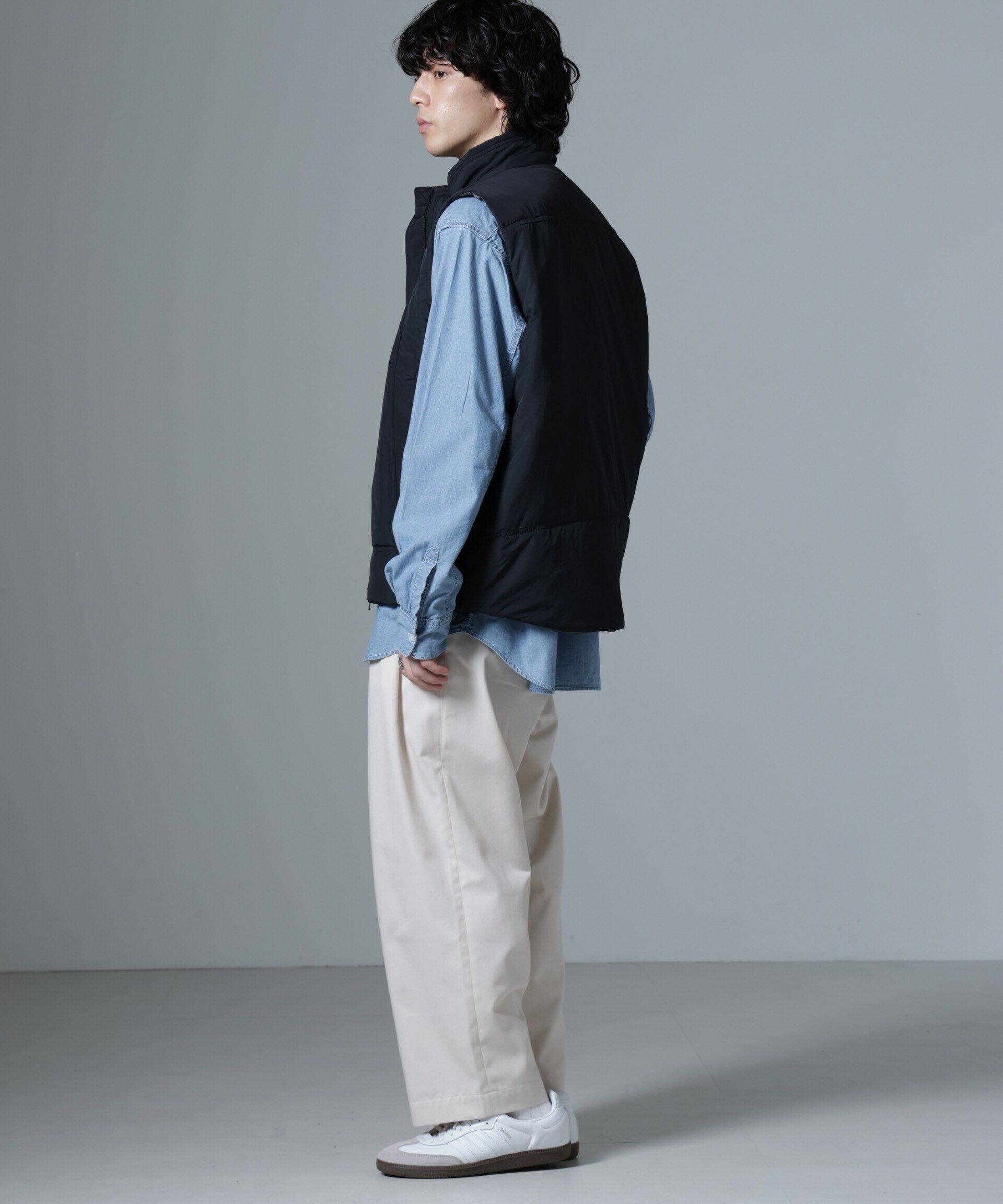 nano･universe「ライトパデッドベスト」|ダウンベスト・ベスト|