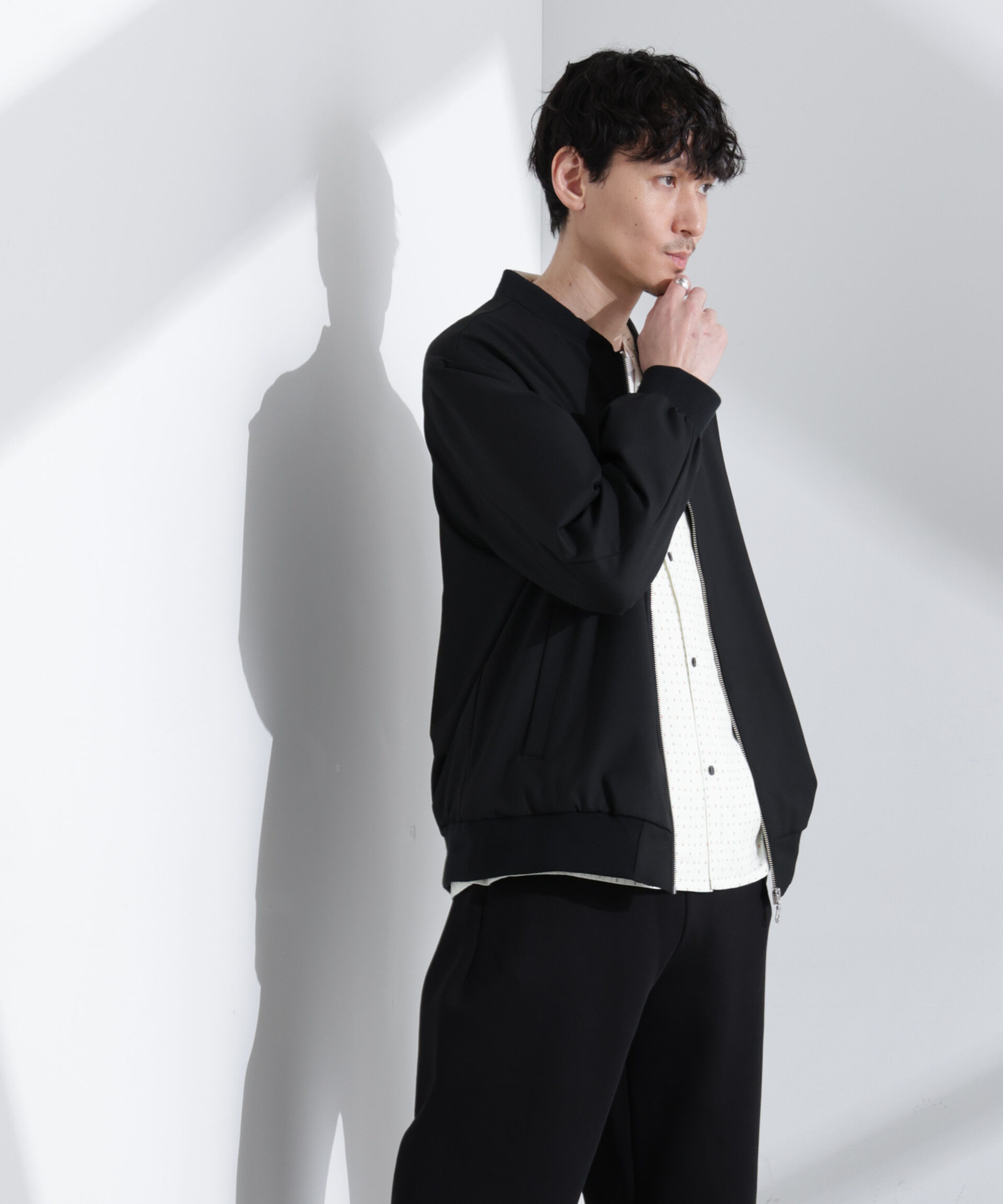 nano･universe「TRインタックMA-1」|ブルゾン・スタジャン|