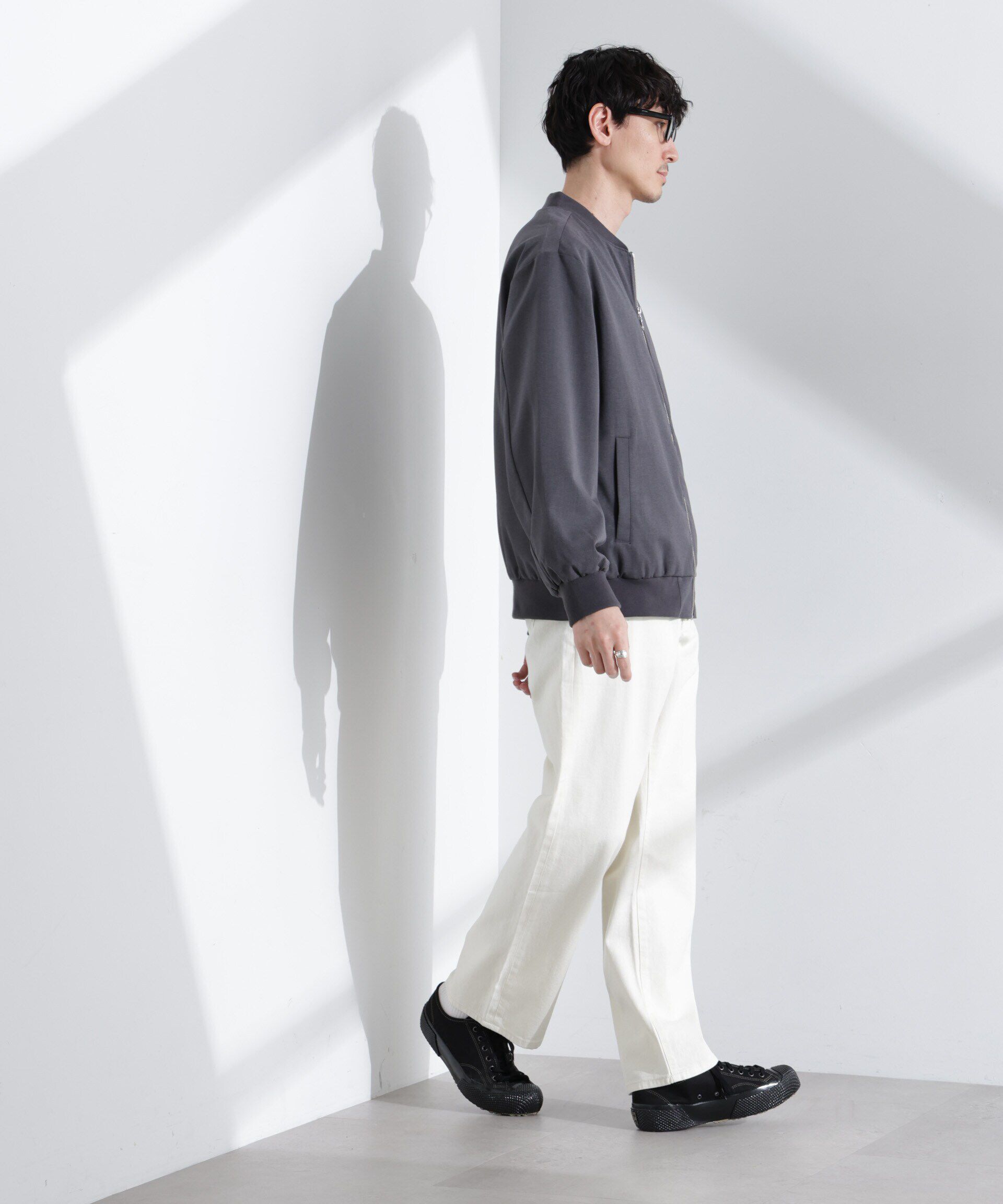 nano･universe「TRインタックMA-1」|ブルゾン・スタジャン|