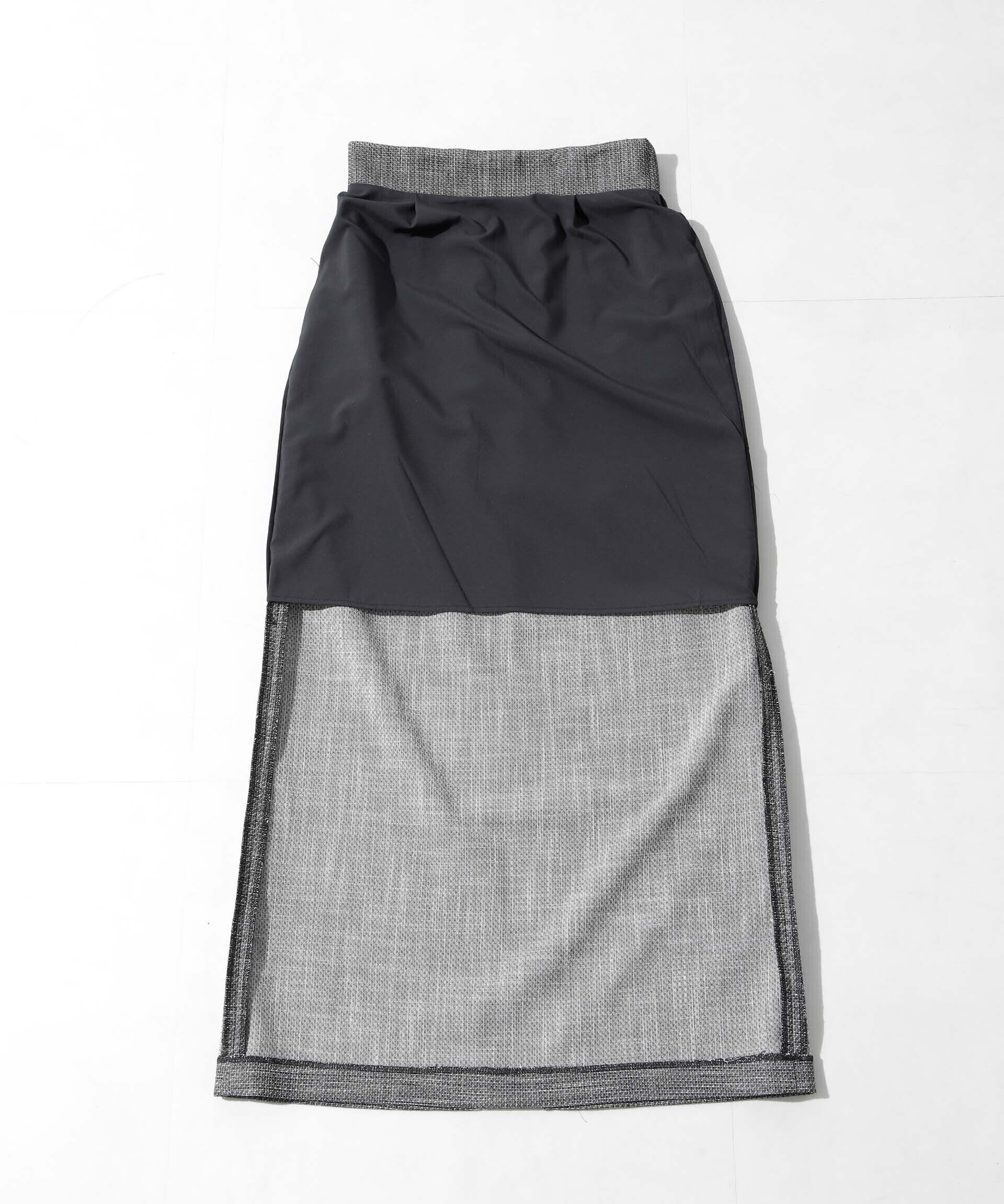 nano･universe「フリンジアウトポケットIラインスカート」|スカート|