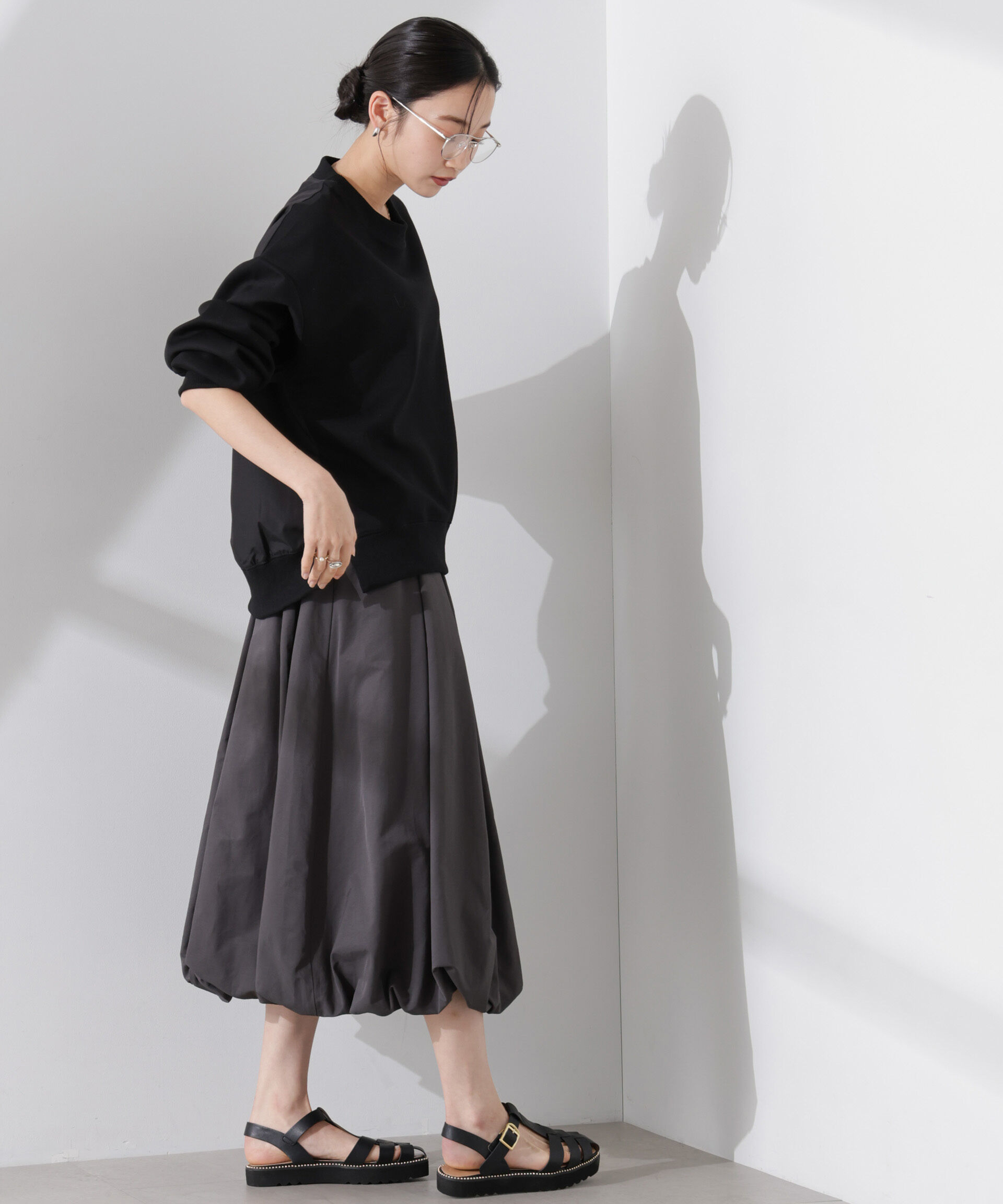 nano･universe「バルーンスカート」|スカート|