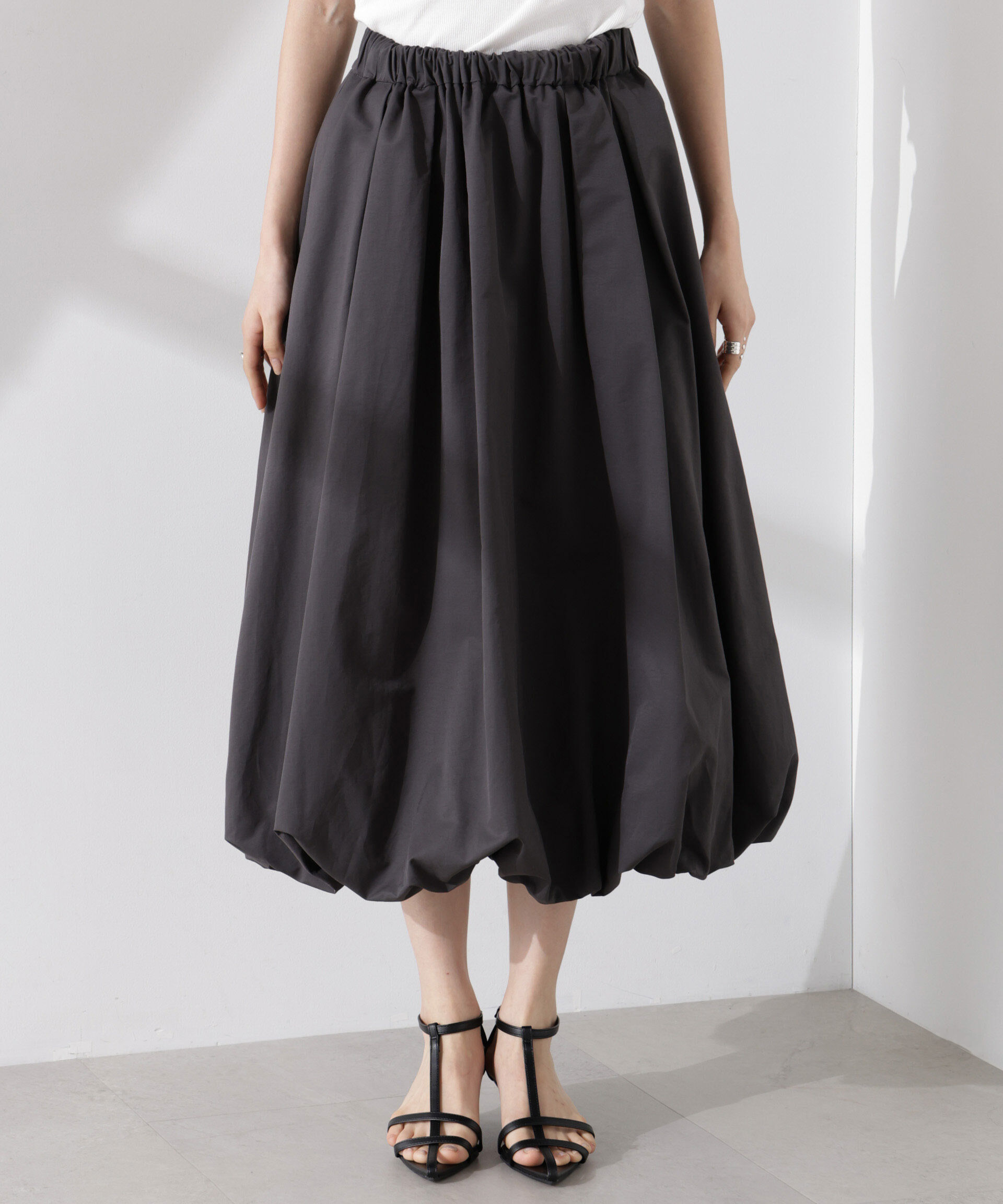 nano･universe「バルーンスカート」|スカート|