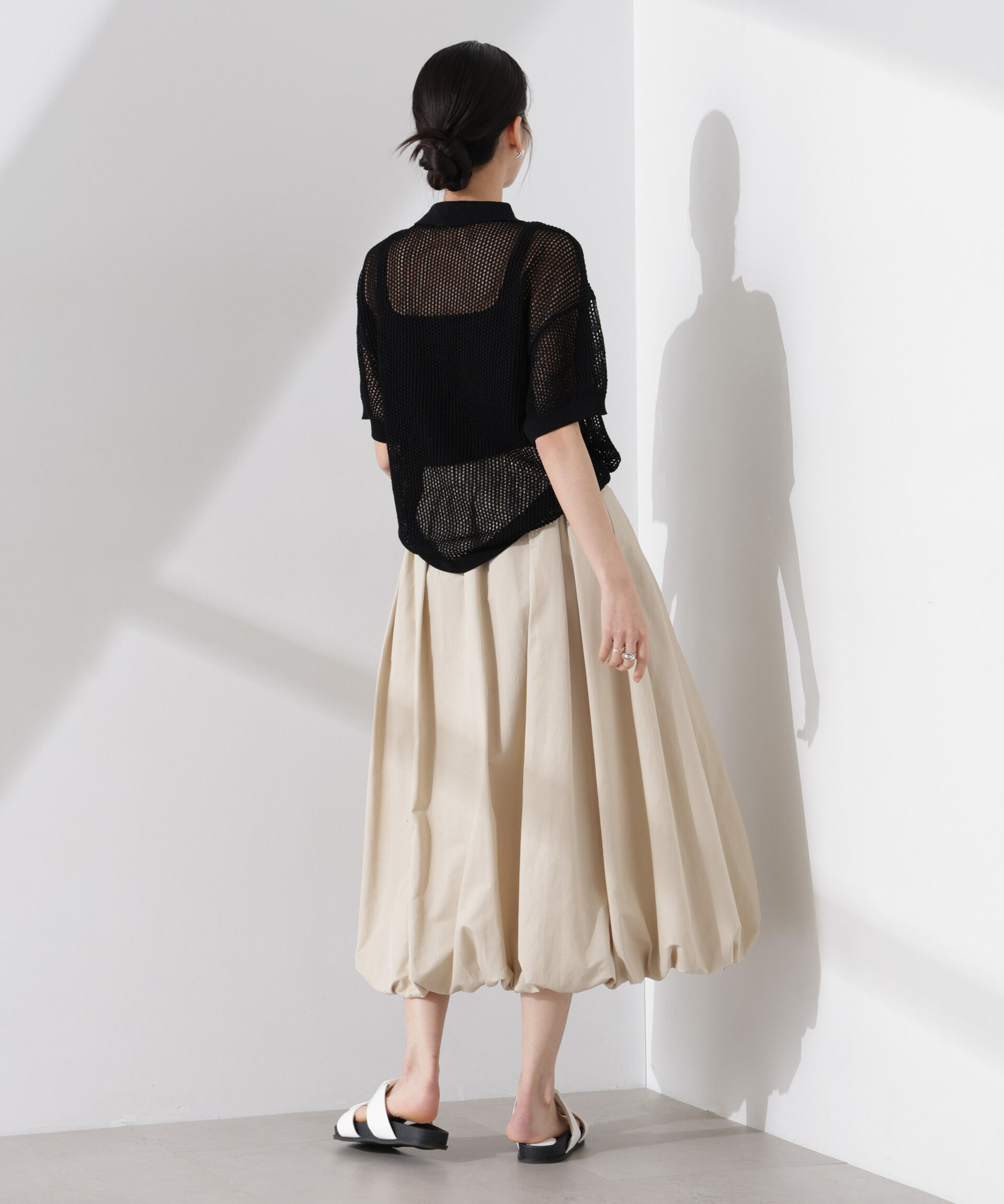 nano･universe「バルーンスカート」|スカート|