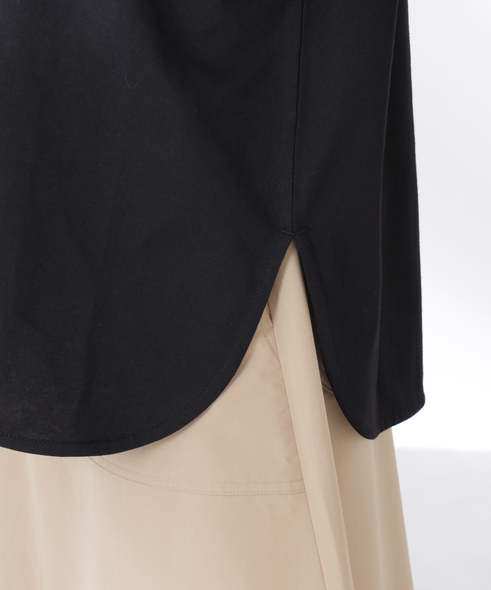 nano･universe「STORATECH 機能素材ラウンドヘムTシャツ」|Tシャツ・カットソー|