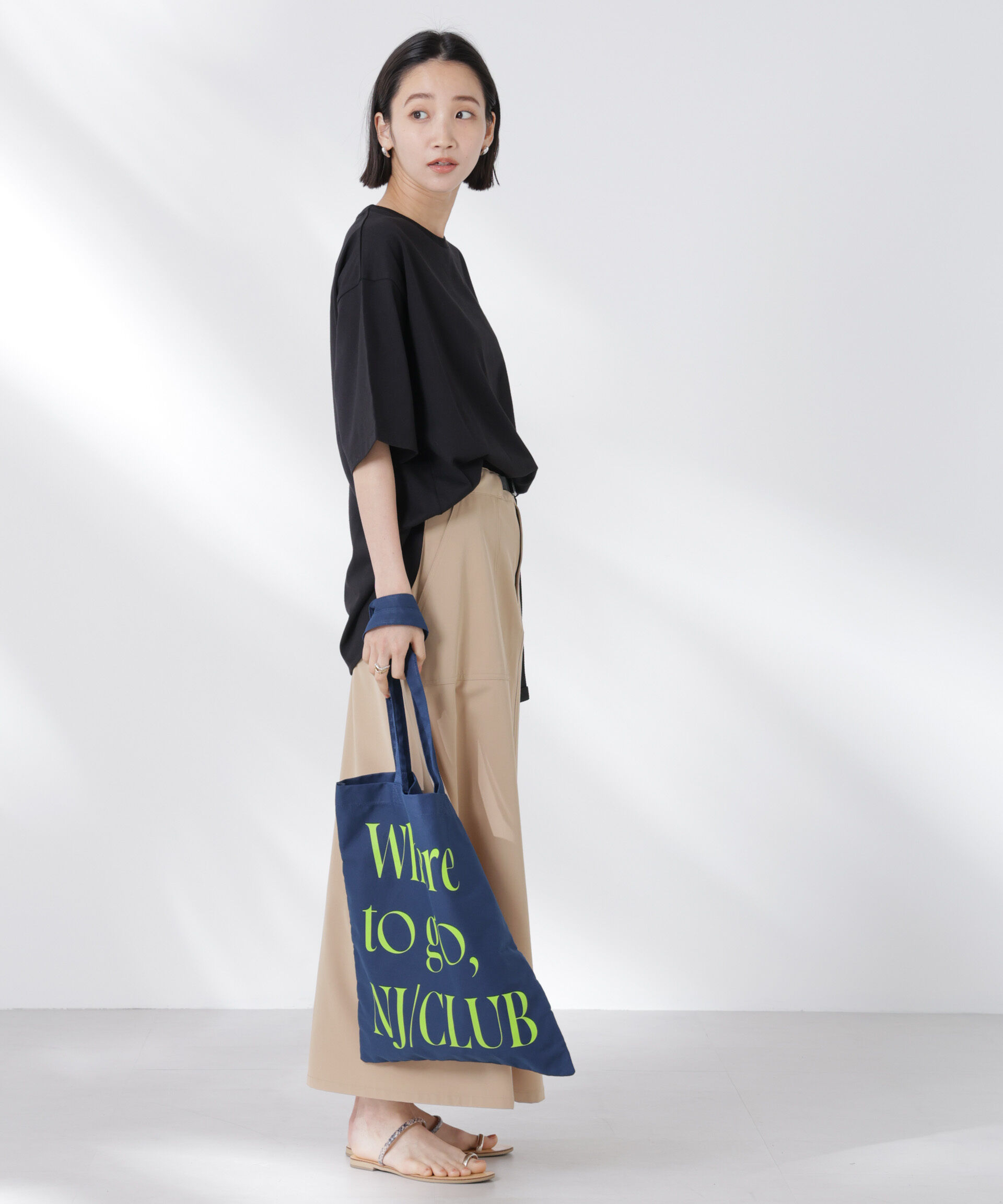 nano･universe「STORATECH 機能素材ラウンドヘムTシャツ」|Tシャツ・カットソー|