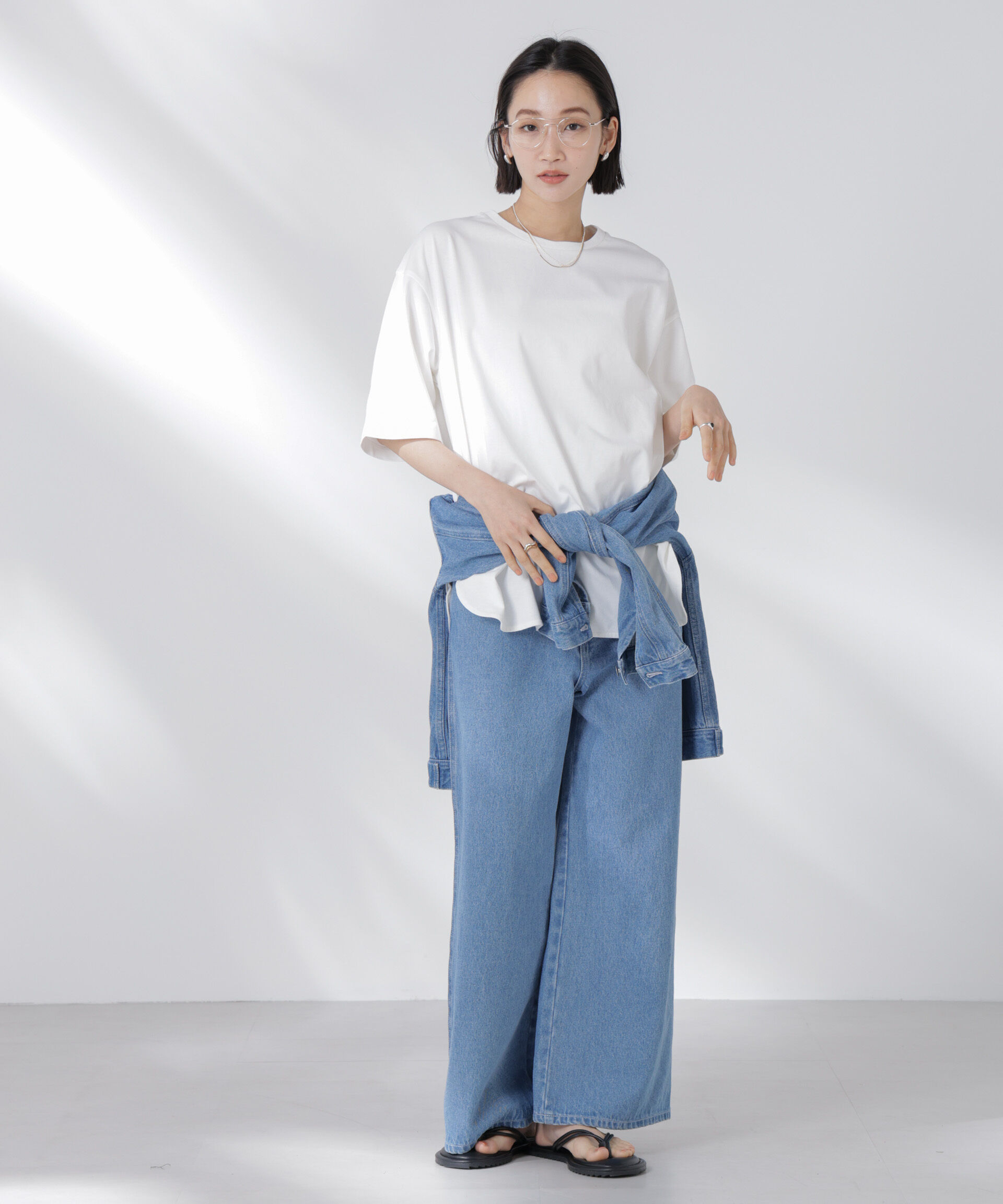 nano･universe「STORATECH 機能素材ラウンドヘムTシャツ」|Tシャツ・カットソー|