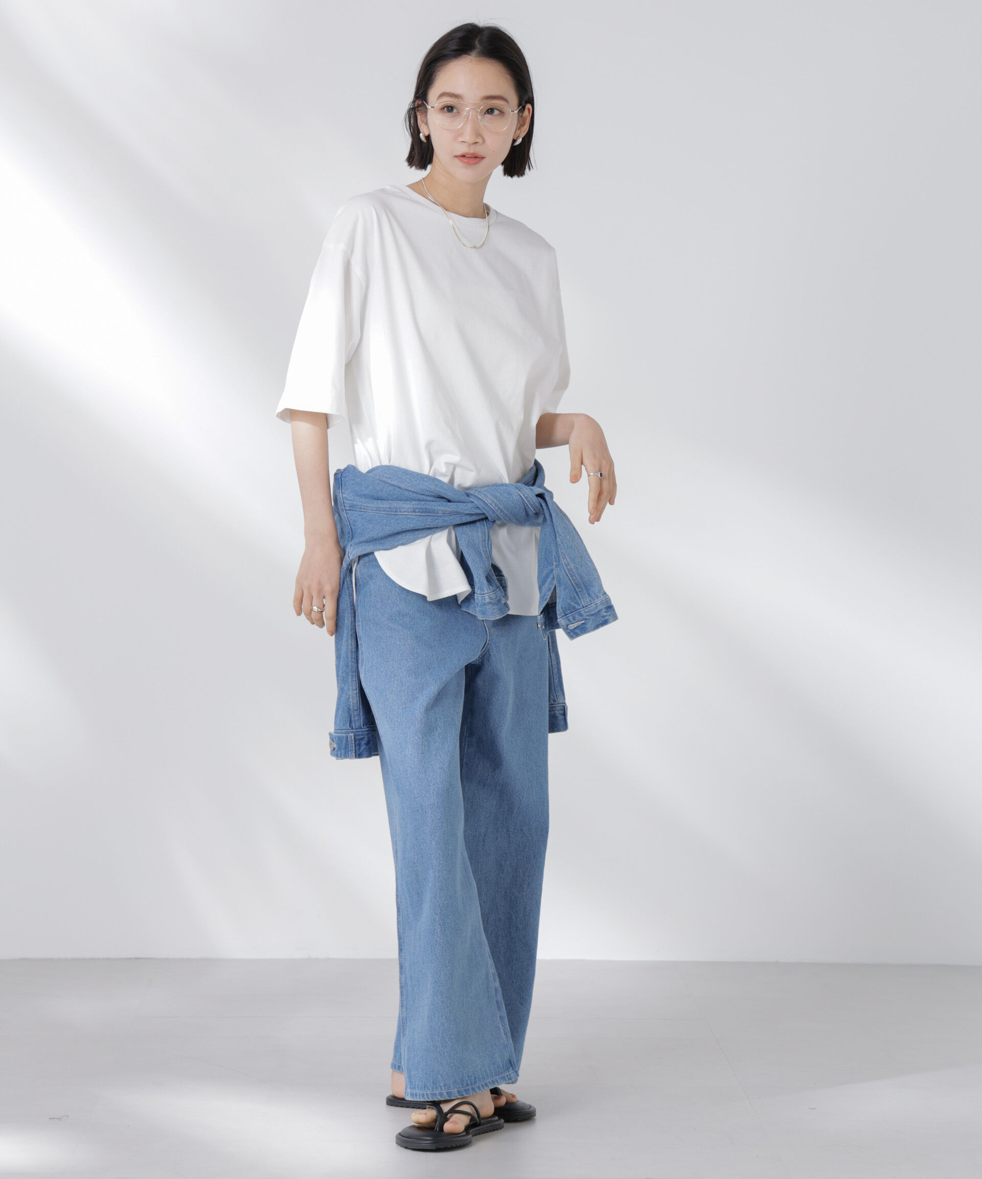 nano･universe「STORATECH 機能素材ラウンドヘムTシャツ」|Tシャツ・カットソー|