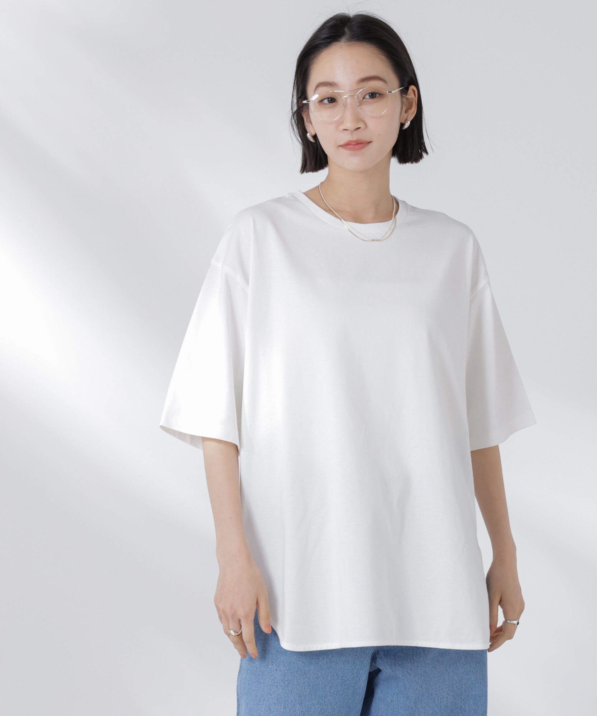 nano･universe「STORATECH 機能素材ラウンドヘムTシャツ」|Tシャツ・カットソー|