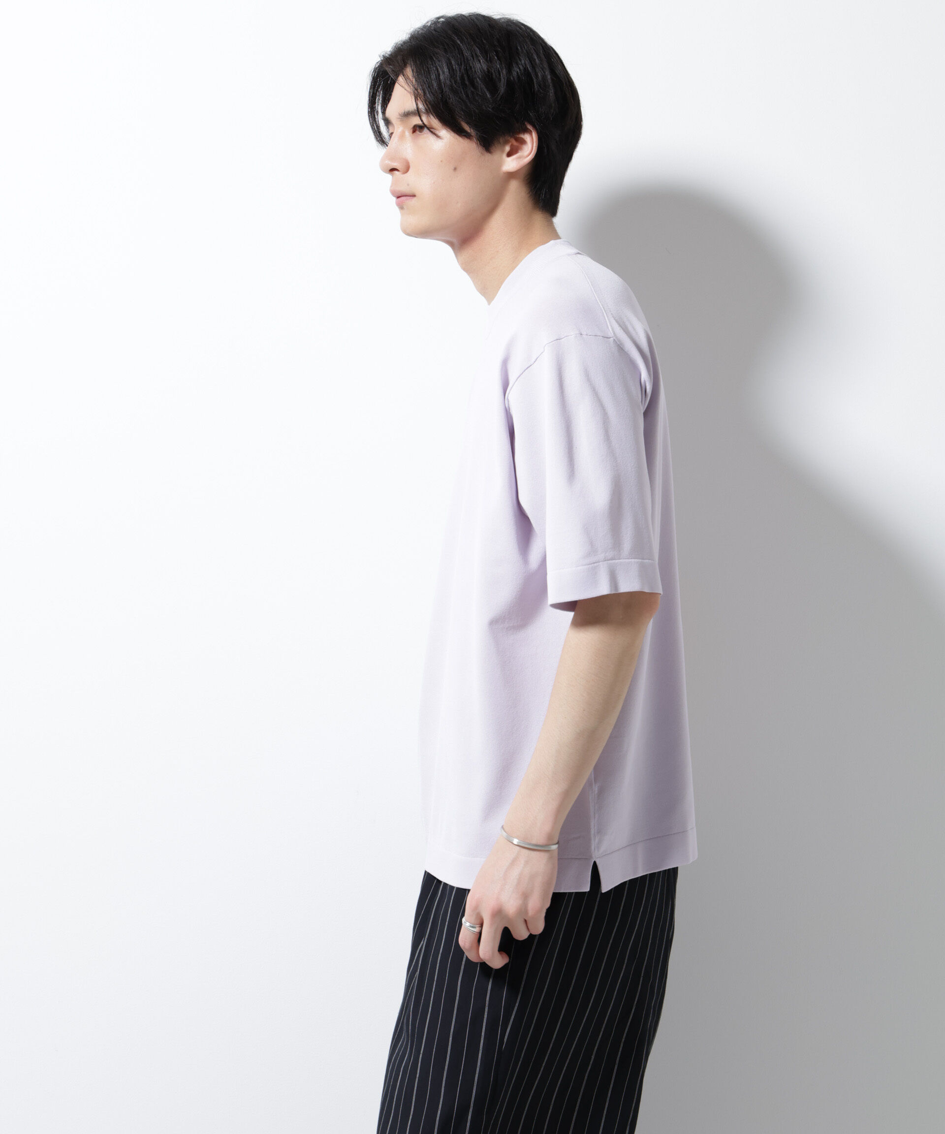 nano･universe「｢ELITE 7 FUNCTION｣モックネックニット」|ニット・セーター|