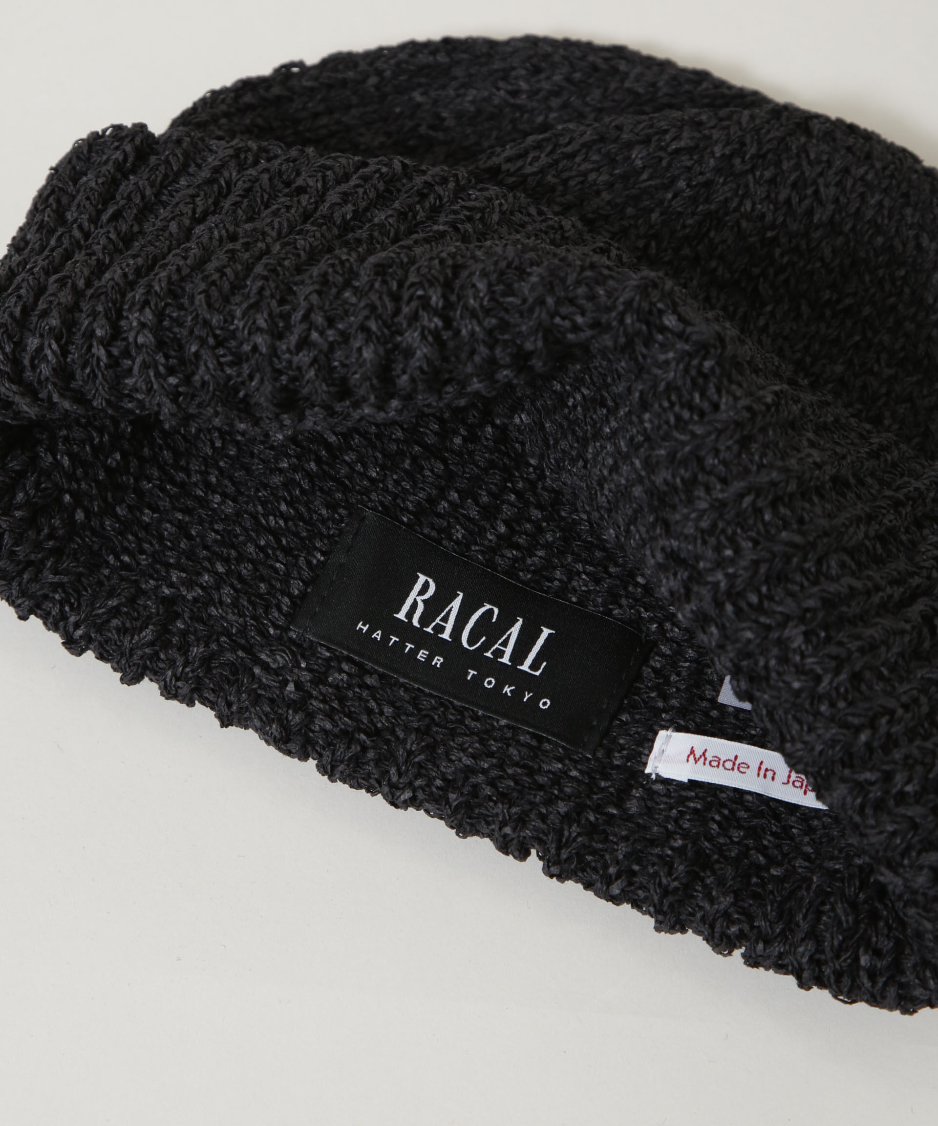 nano･universe「RACAL/Japanese Paper Roll Knit Watch」|キャップ・キャスケット|