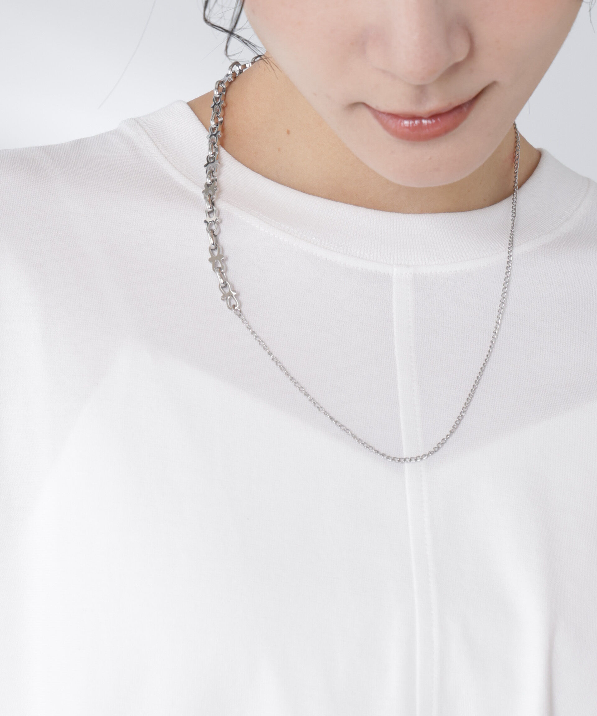 nano･universe「SOAC/Switch Chain Necklace」|ネックレス|シルバー