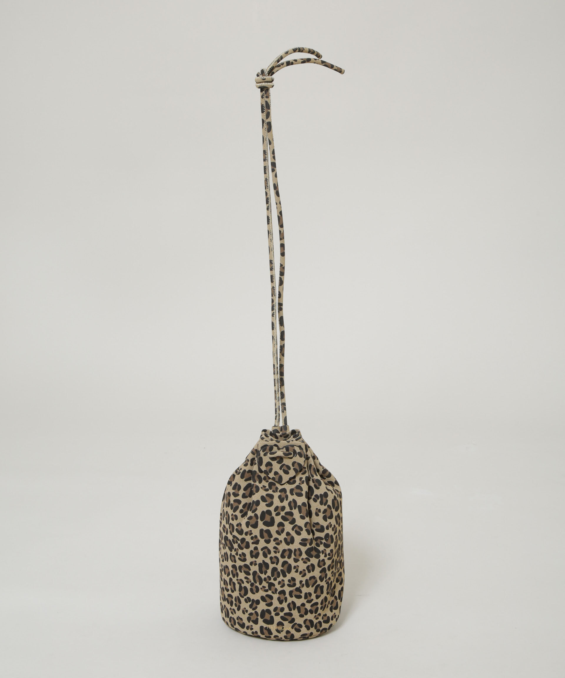 nano･universe「HASHIBAMI/レオパード ボンサック ポシェット」|ショルダー・メッセンジャー|