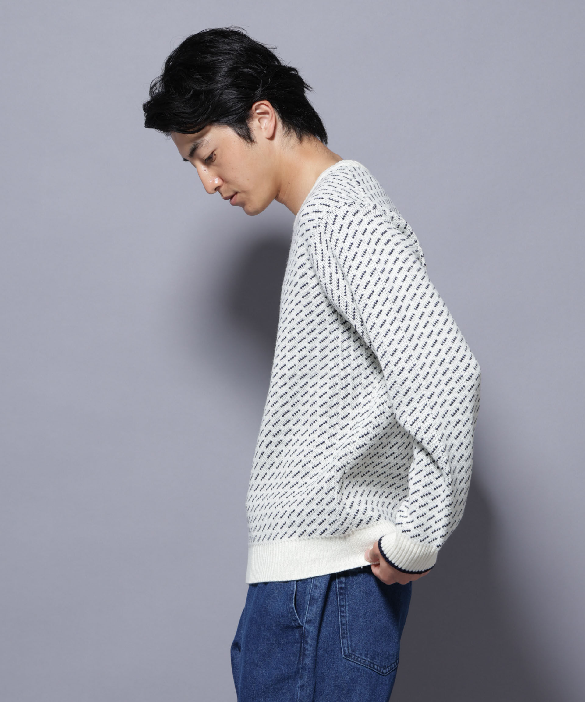 nano･universe「バーズアイニット」|ニット・セーター|