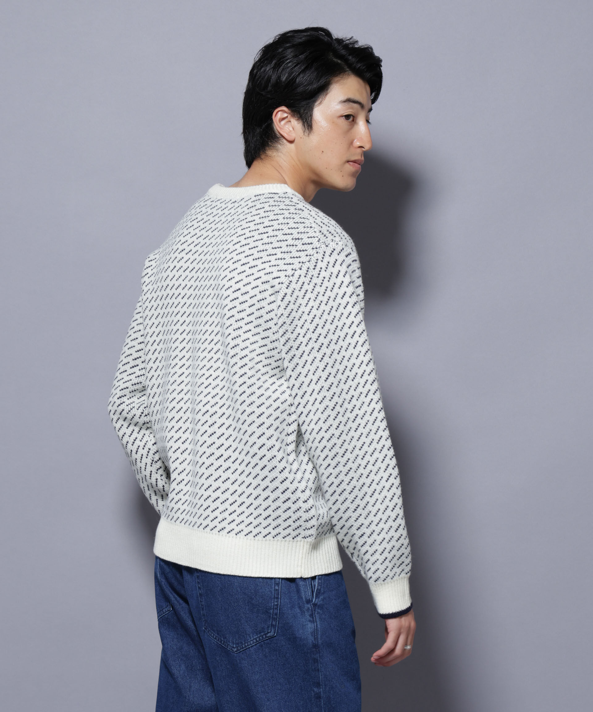 nano･universe「バーズアイニット」|ニット・セーター|