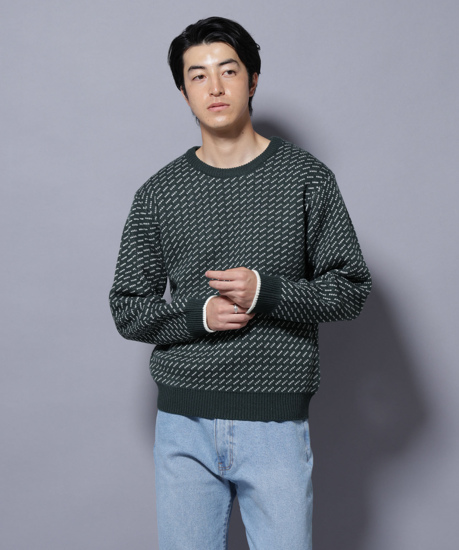 nano･universe「バーズアイニット」|ニット・セーター|