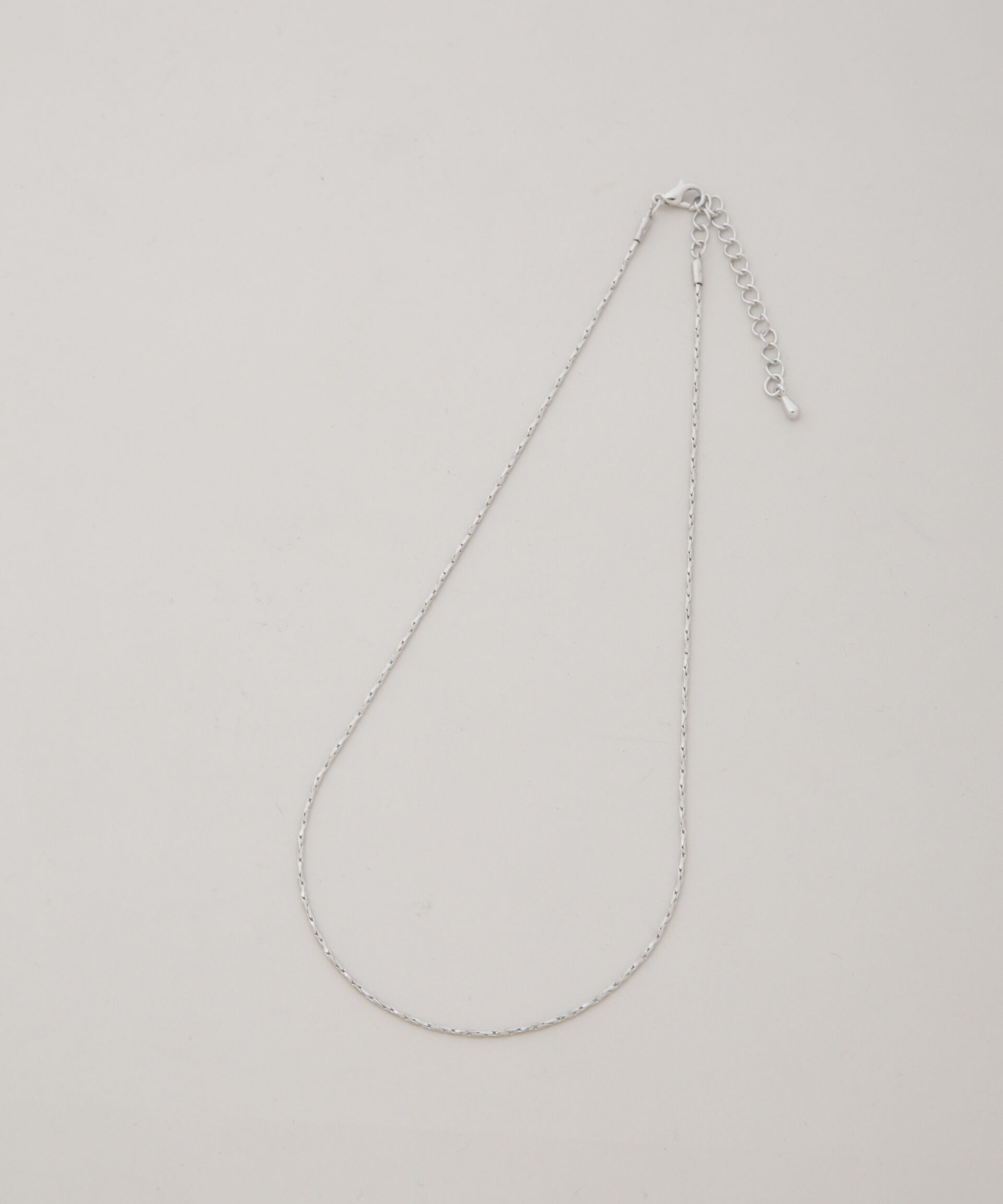 nano･universe「シンプルチェーンネックレス」|ネックレス|