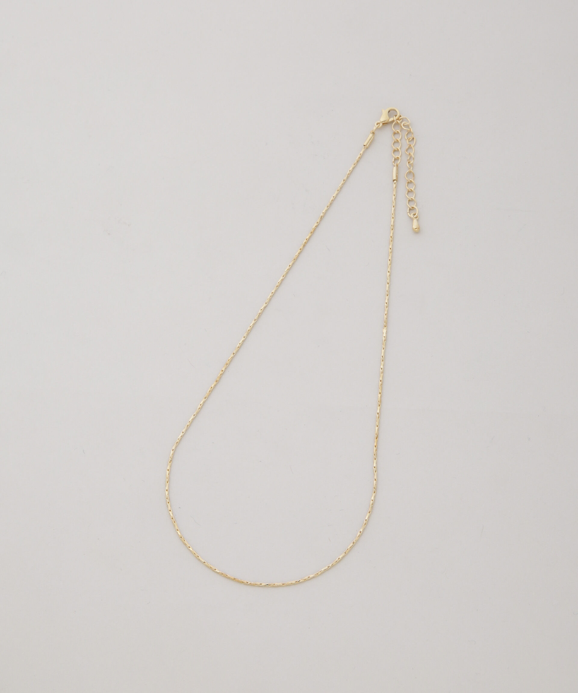 nano･universe「シンプルチェーンネックレス」|ネックレス|