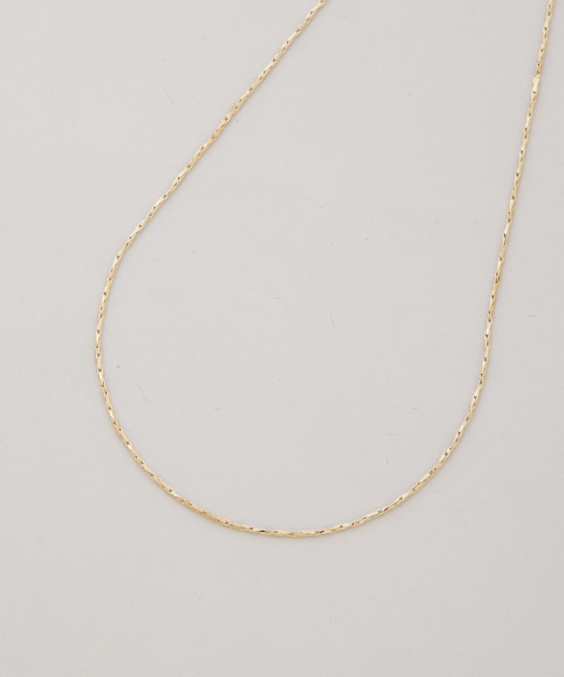 nano･universe「シンプルチェーンネックレス」|ネックレス|