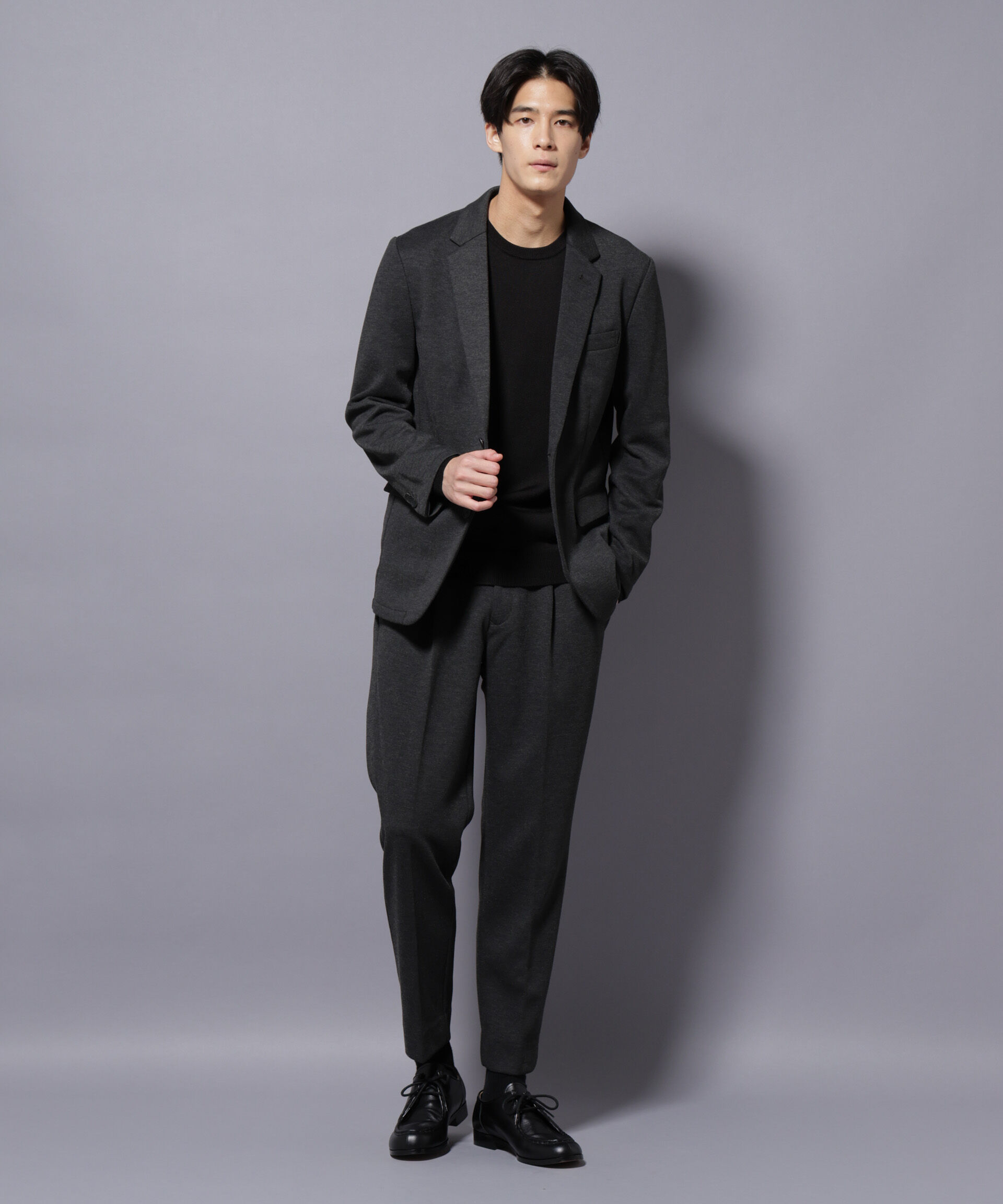 nano･universe「「Damerino」ポンチストレッチセットアップ」|スーツ|