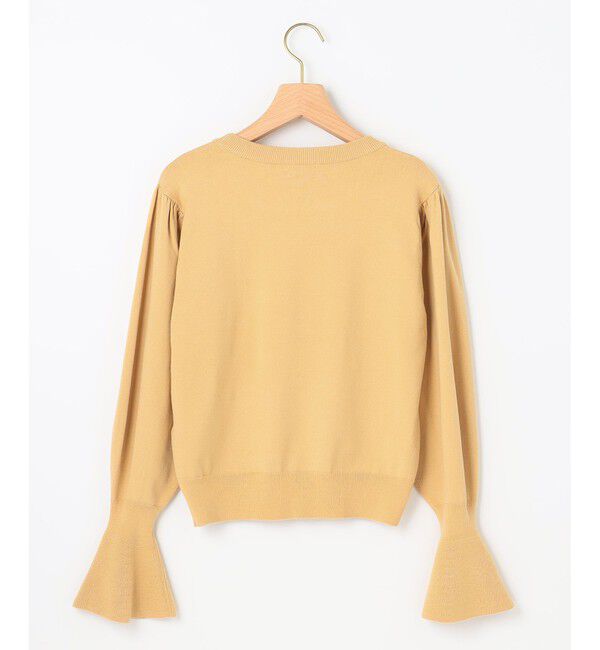 組曲「【洗える】レーヨンポリエステルキャンディースリーブ ニット」|ニット・セーター|