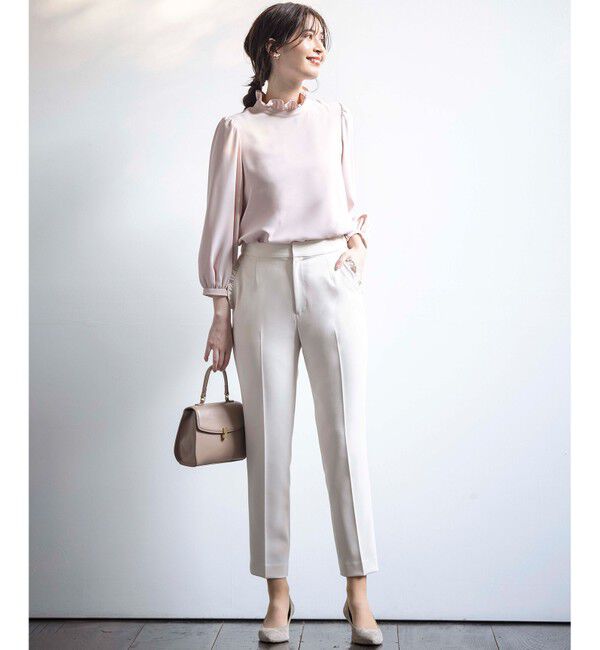 組曲「【KUMIKYOKU NAVY】コンフォータブルドレープフリル テーパードパンツ」|その他|