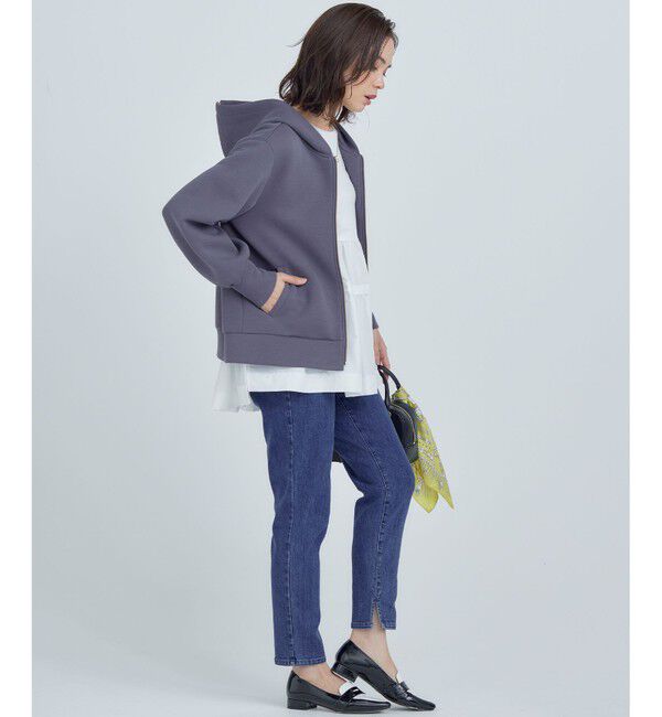 組曲「ダンボールジャージー ジップアップパーカー」|パーカー|