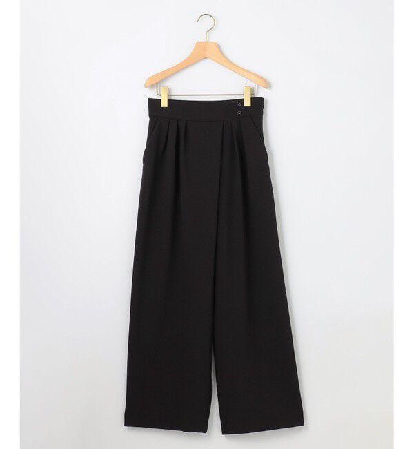 組曲「【暖かい・ストレッチ】バックウォームワイドタックパンツ」|その他|