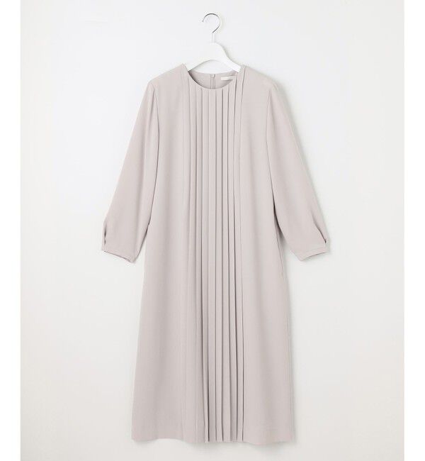 自由区「【洗える】ライトサテン ワンピース」|ワンピース|