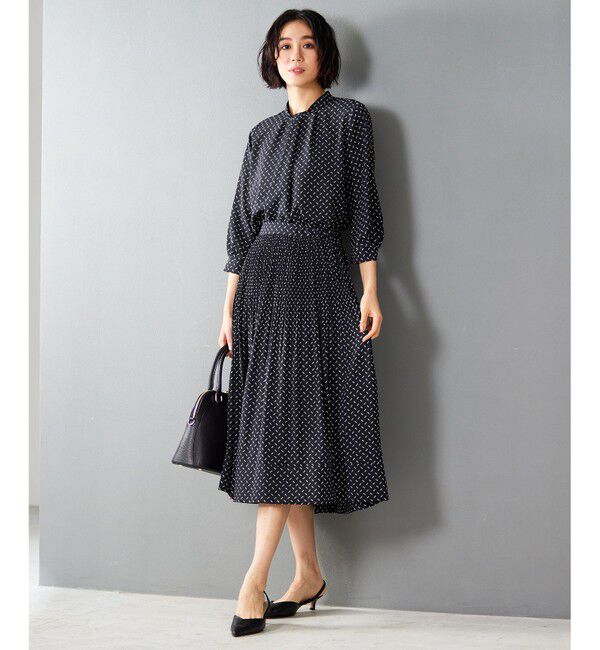 自由区「【ご好評につき追加生産・セットアップ対応・洗える】ライトサテンプリーツ スカート」|スカート|