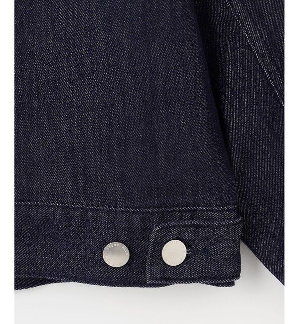 自由区「【洗える】ウスカルデニムベーシック ジャケット」|デニムジャケット|