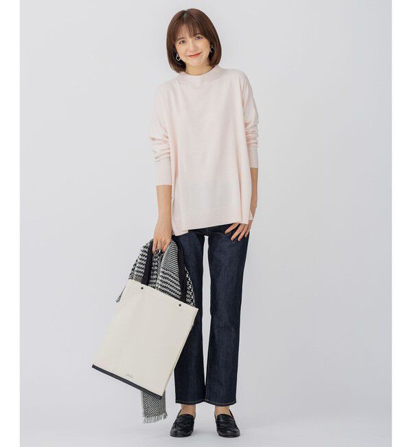 23区「シルケットウール チェック ストール」|ストール|