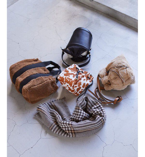 23区「シルケットウール チェック ストール」|ストール|