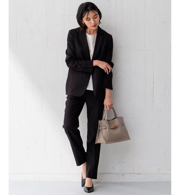 23区「【セットアップ対応】アイアスマットストレッチ テーラード ジャケット」|テーラードジャケット|