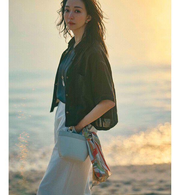 23区「バンブーハンドル ミニ ショルダーバッグ」|ショルダー・メッセンジャー|