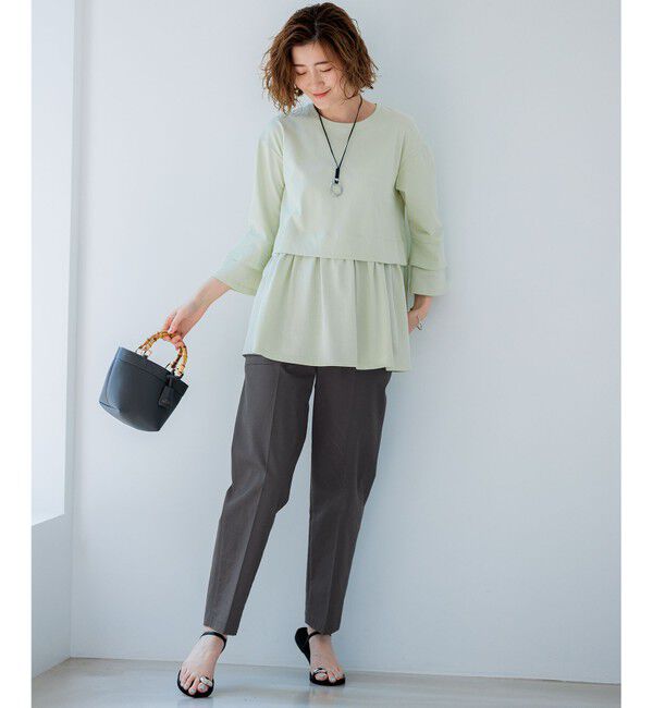 23区「バンブーハンドル ミニ ショルダーバッグ」|ショルダー・メッセンジャー|