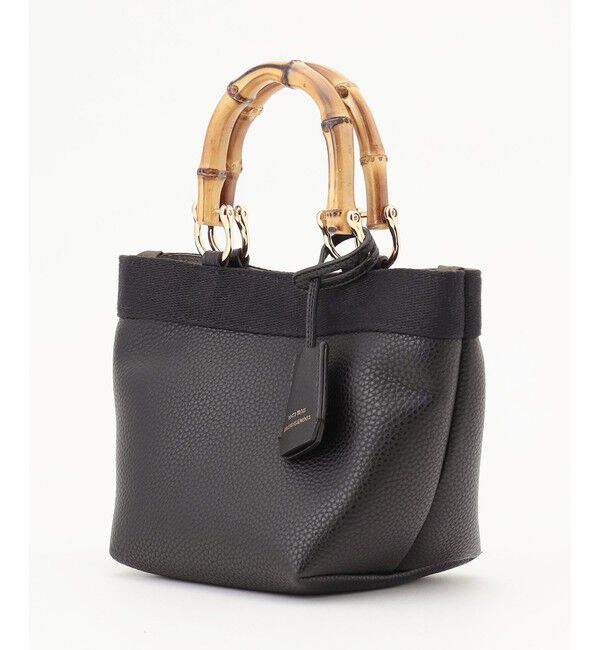 23区「バンブーハンドル ミニ ショルダーバッグ」|ショルダー・メッセンジャー|