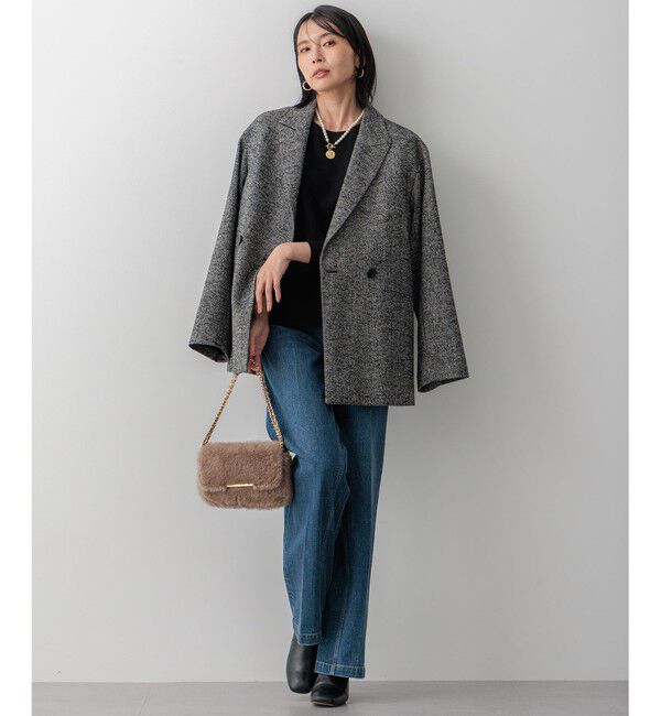 23区「フェイクファー ショルダーバッグ」|ショルダー・メッセンジャー|